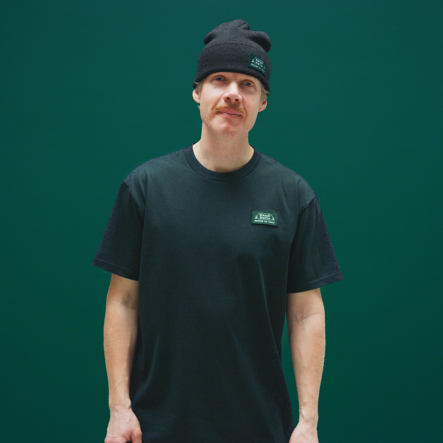 Club Logo Tee Shirt, Winter Green