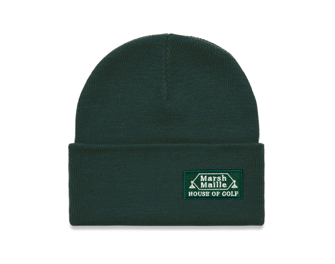 Club Logo Beanie Forest Green