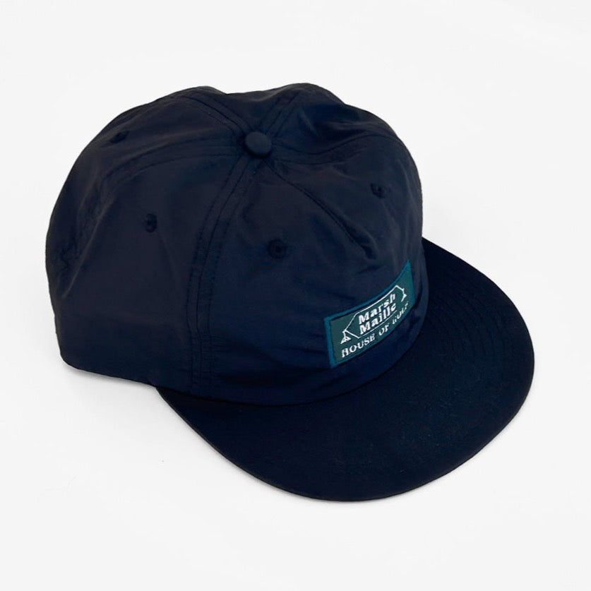 Club Logo 5-Panel Cap, Black