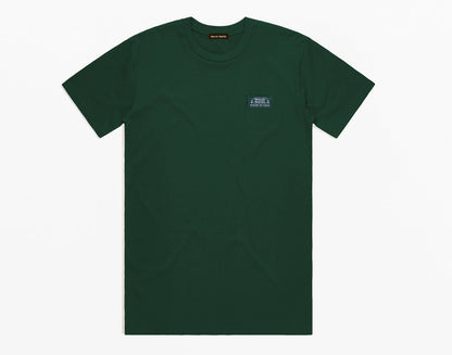 Club Logo Tee Shirt, Winter Green