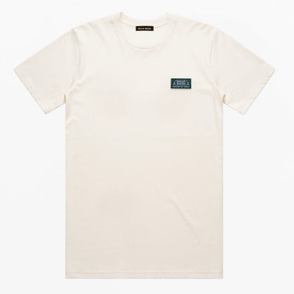 Club Logo Tee Shirt, Natural White